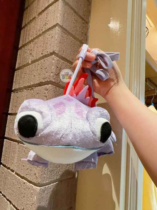 HKDL - World of Frozen 2025 Summer Collection x Bruni The Fire Spirit Purple Salamander Plushy Shoulder Bag