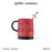 Starbucks China - Harry Potter x Starbucks - Gryffindor Color Changing Ceramic Mug with Coaster 365ml