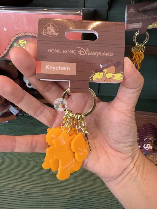HKDL - 2026 Chip & Dale Grizzly Gulch Collection x Chip & Dale and Clarice Acrylic Keychain
