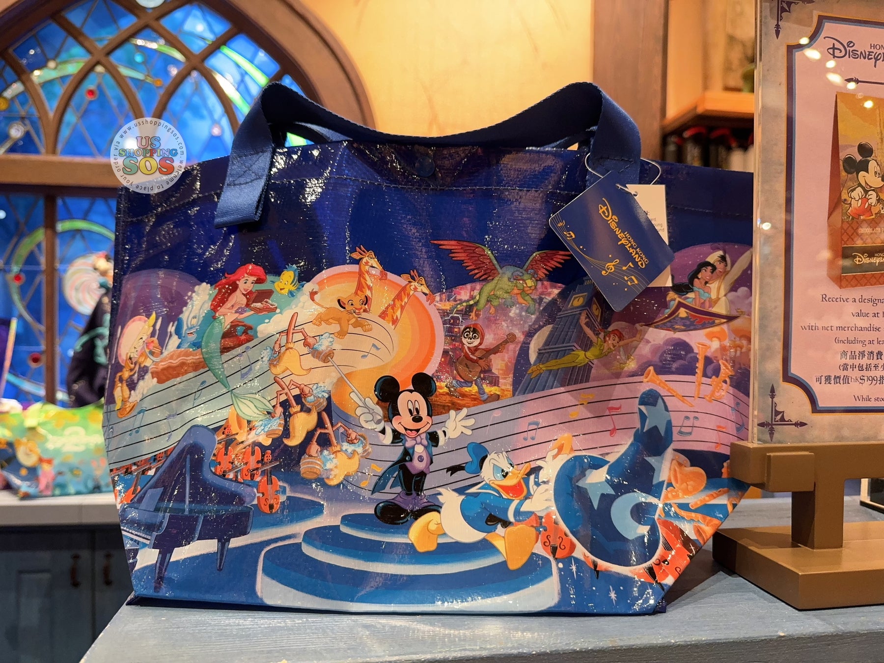 HKDL -  Mickey’s PhilharMagic Shopping/Eco Bag (Size S)
