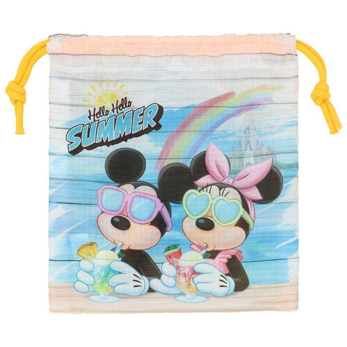 TDR - 2026 Mickey & Friends "Hello Hello Summer!!" Collection x Mickey & Minni Mouse Cookie & Drawstring Bag Set (Release Date: Jun 11, 2026)
