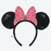 TDR - Minnie Mouse Sparkling Stones on the Flat Ribbon Ear Headband Color: Pink (Release Date: Jan 22, 2026)