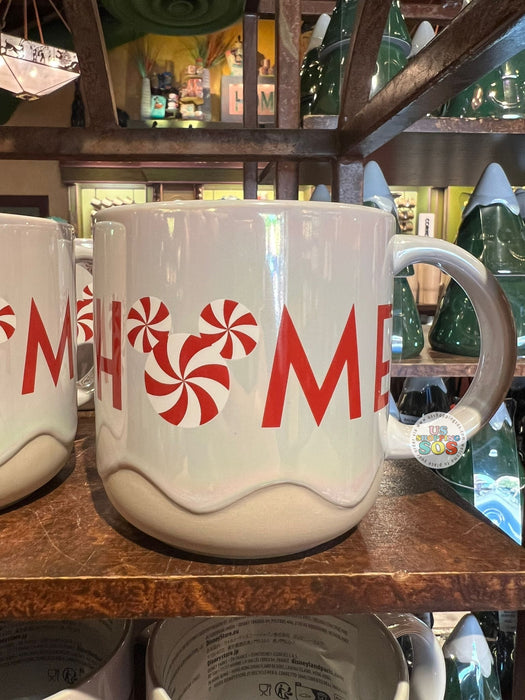 DLR/WDW - Christmas 2025 - Mickey Icon Peppermint Candy Mug