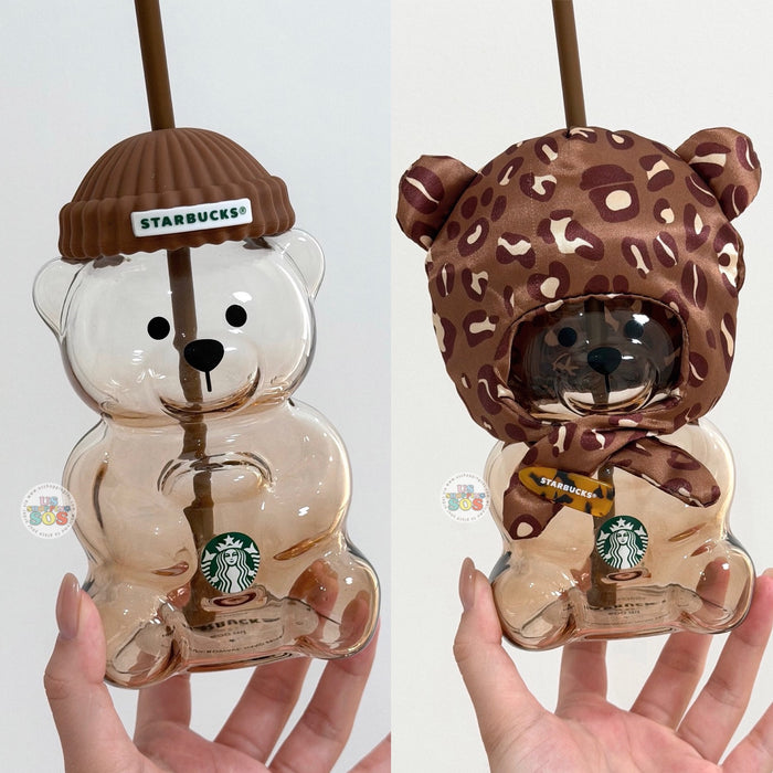 Starbucks China - 2026 Leopard Print Brown Series Bearista Glass 660ml with Stickers Color: Brown (Release Date: Aug 4, 2026)