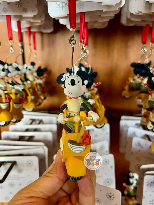 WDW - Epcot World Showcase Italy - Minnie Me Time 2025 - Minnie on a Motorcycle Ornament