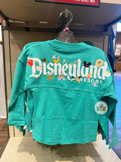 DLR/WDW - Spirit Jersey Park Icon Park Logo Teal Pullover (Kids)