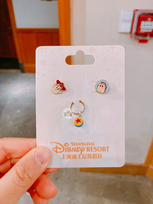 SHDL - Woody & Buzz Lightyear Earrings & Ear Cuff Set