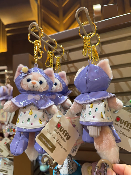 HKDL - Duffy & Friends Raincoat Plush Keychain x LinaBell