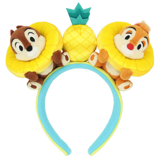 TDR - 2026 Mickey & Friends "Hello Hello Summer!!" Collection x Chip & Dale "Peeking Out from a Pineapple" Headband (Release Date: Jun 11, 2026)