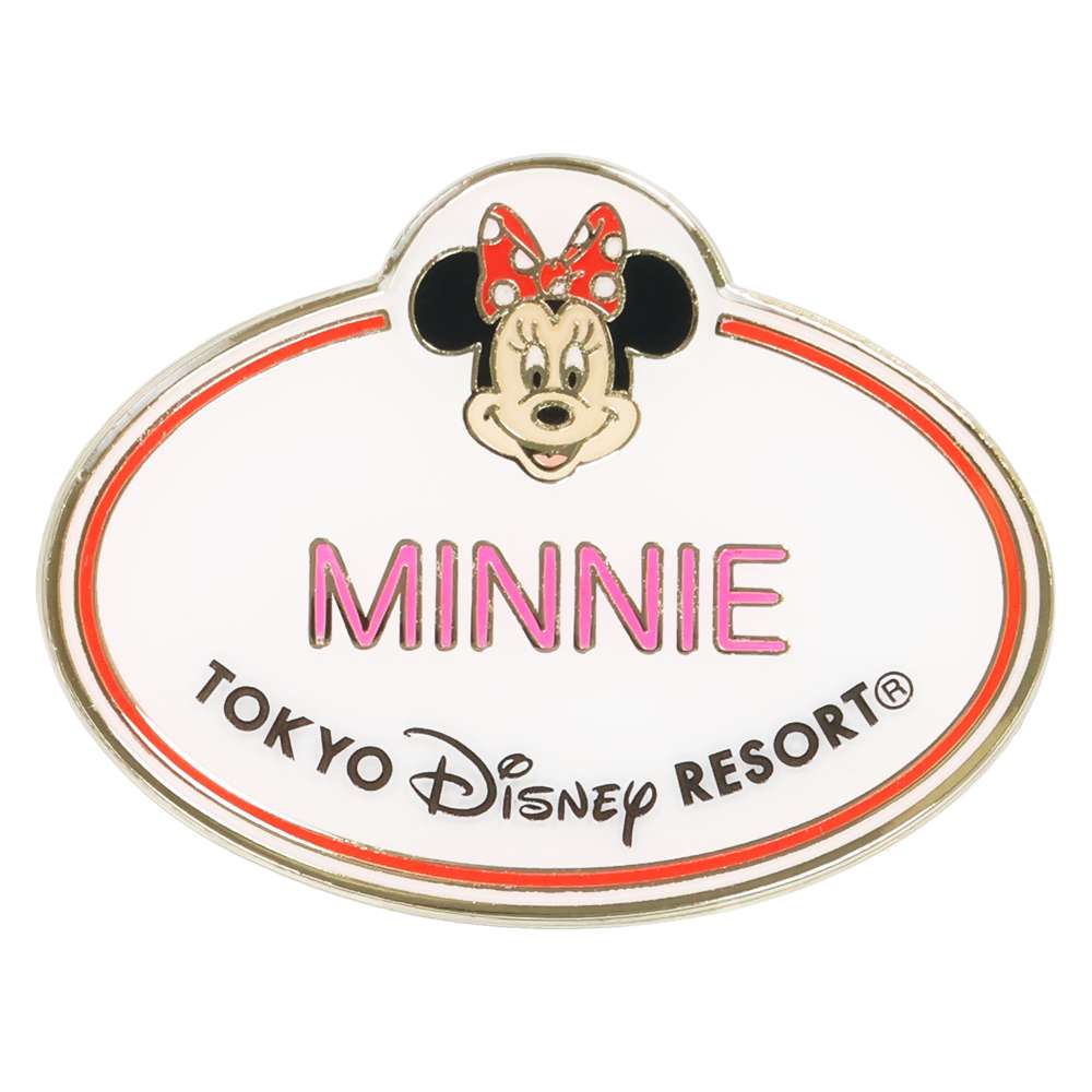 TDR - 2026 Minnie Mouse ‘Cast Member’ Design Pin Badge (Release Date: Jul 16, 2026)