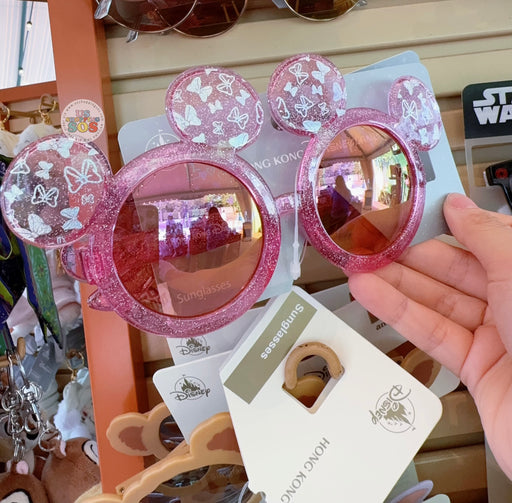 HKDL - Minnie Mouse Pink Color Fashion Sunglasses