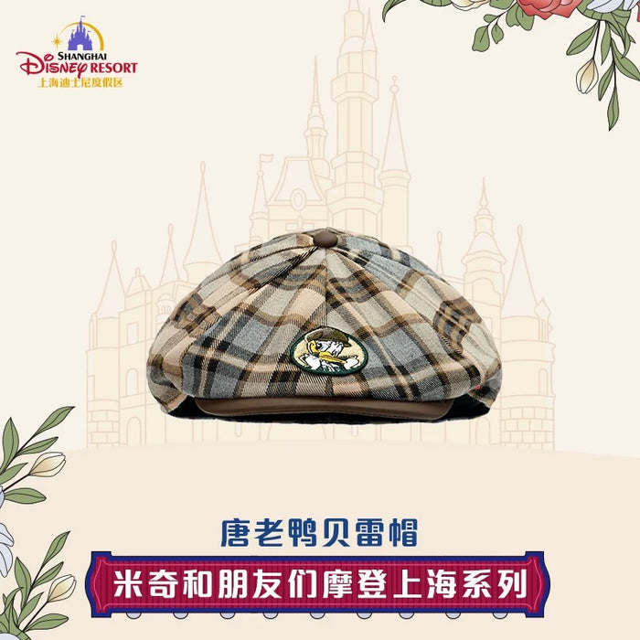 SHDL - Mickey and Friends "Modern Shanghai Collection x Donald Duck Beret Hat for Adults
