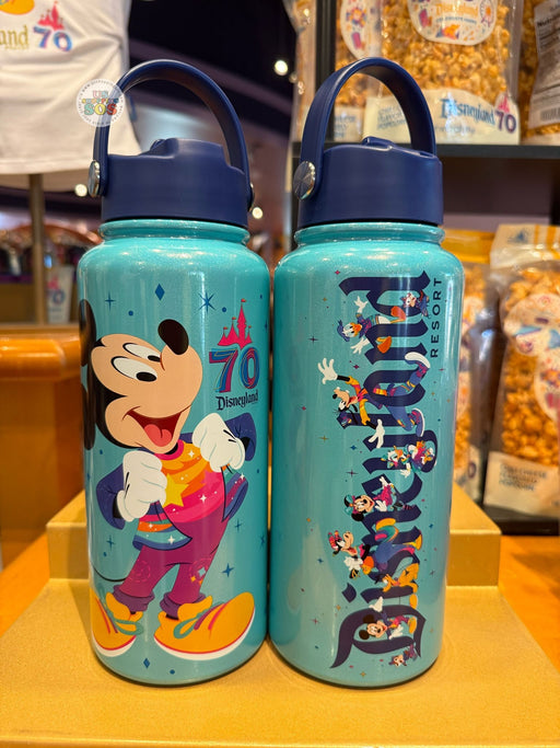 DLR - Disneyland 70th Celebration - Mickey & Friends Water Bottle