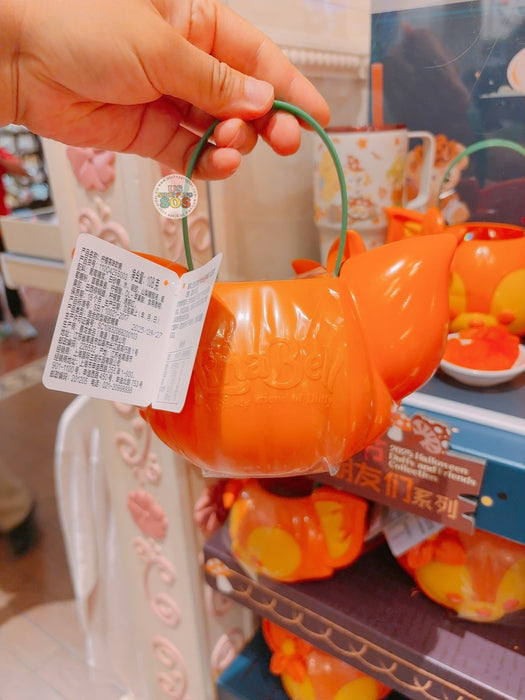 SHDL - 2025 Duffy & Friends Halloween Collection x LinaBell Pumpkin Jack O' Lantern Candy Bucket