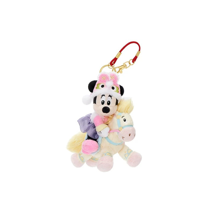 SHDL - 2026 Lunar New Year Mickey & Friends Collection x Minnie Mouse Plush Keychain