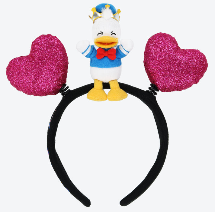 TDR - Donald’s Quacky Ducky City 2025 Collection x Donald Duck & Hearts Headband(Release Date: Apr 7, 2025)