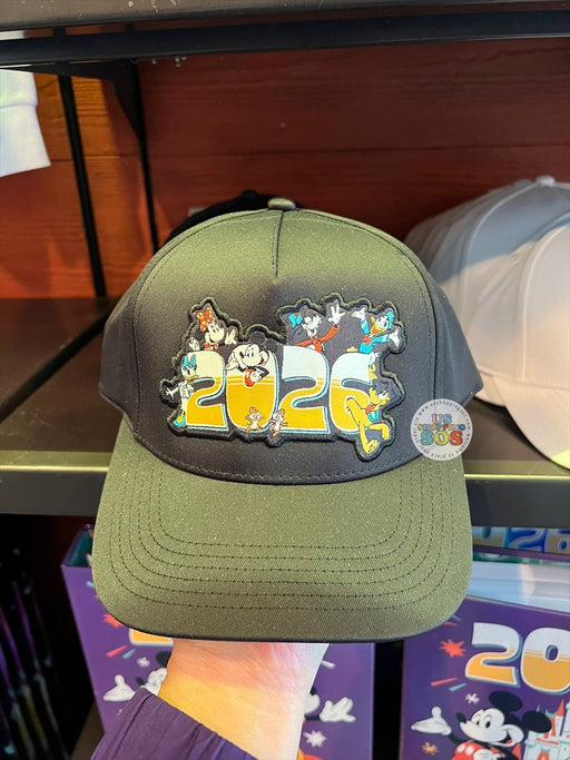 DLR/WDW - Year 2026 - Mickey & Friends Black Baseball Cap (Youth)