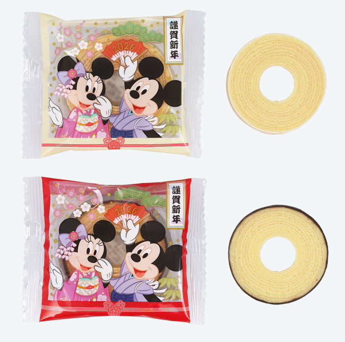TDR - 2026 Happy New Year Mickey & Friends Collection x Mickey & Friends Baumkuchen Box Set(Release Date: Dec 1, 2025)