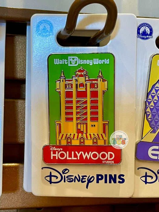 WDW - Disney Park Icons - Twilight Zone Tower of Terror “Disney’s Hollywood Studios” Poster Pin