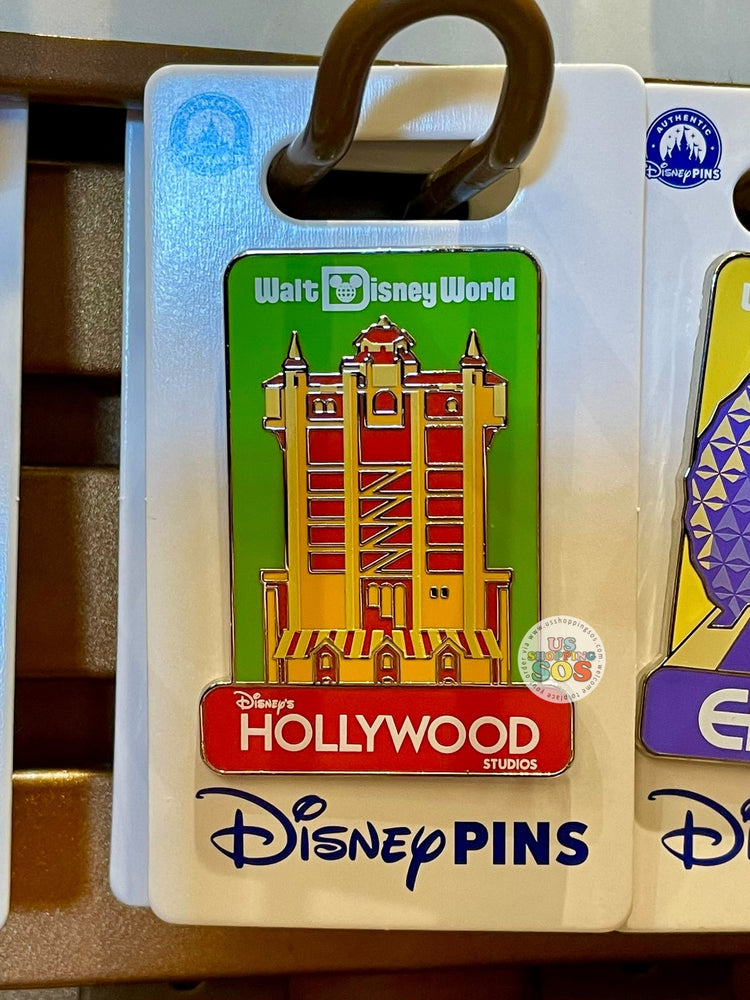 WDW - Disney Park Icons - Twilight Zone Tower of Terror “Disney’s Hollywood Studios” Poster Pin