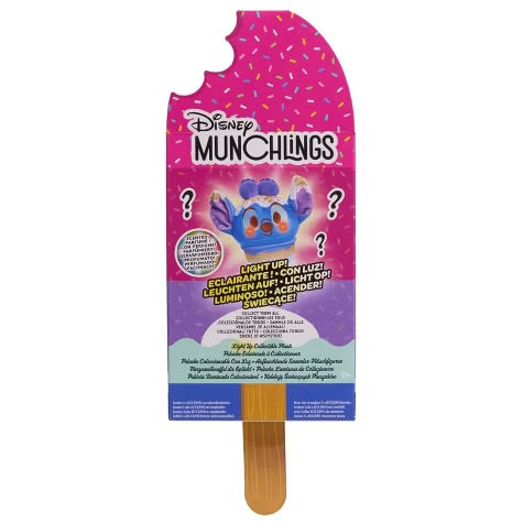 Disney US - Munchlings Light-Up Collectible Plush - Bambi Triple Chocolate Ice Cream Sandwich