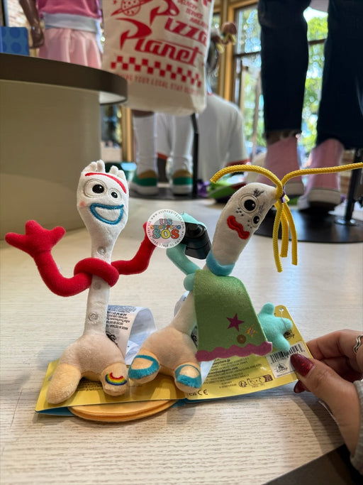 DLR/WDW - Toy Story - Forky & Karen Beverly Shoulder Plush Toy Set of 2