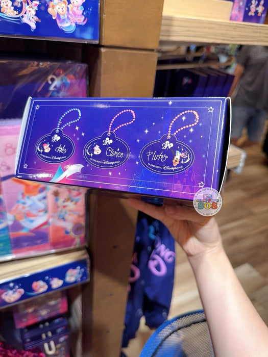 HKDL - 20th Anniversary Grand Celebration - Mickey & Friends Keychains/Bag Charm Set of 11