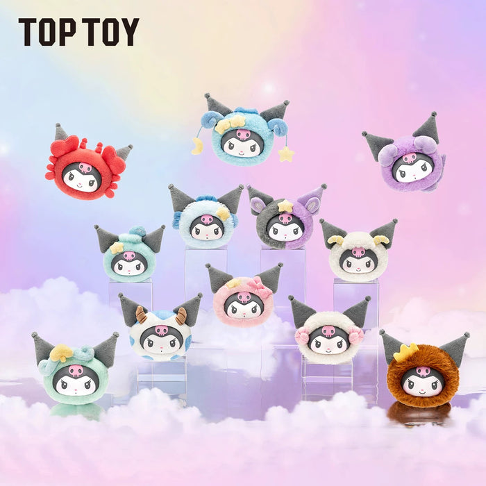 TOPTOY - Kuromi Zodiac Signs Series Vinyl Plush Keychain Blind Box