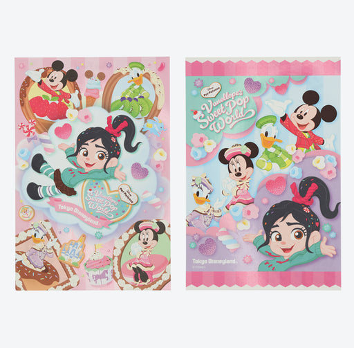 TDR - Vanellope's Sweets Pop World Collection x Vanellope & Disney Friends Post Cards Set (Release Date: Jan 14, 2025)