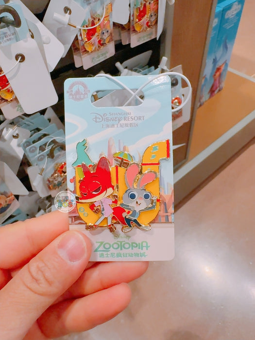 SHDL - Zootopia 2 x Judy Hopps & Nick Wilde Pin