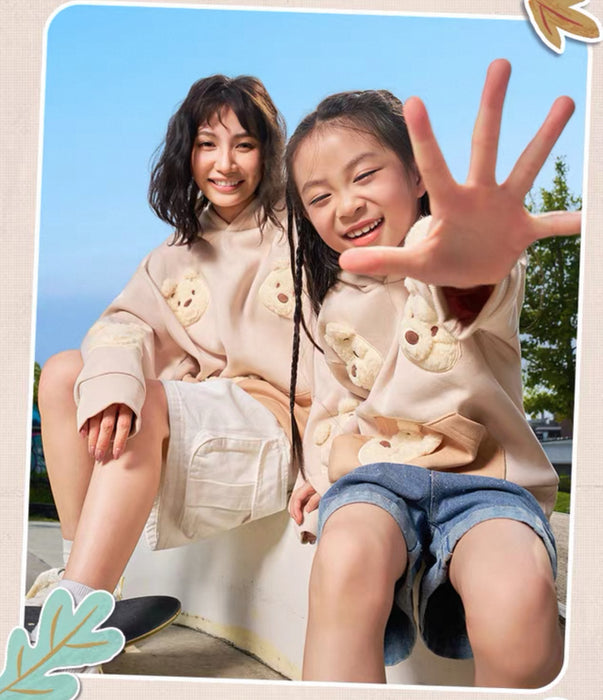 SHDS - 2025 Cute & Moving Fall Collection x Winnie the Pooh Pullover Hoodie for Kids (Release Date: Aug 26, 2025)
