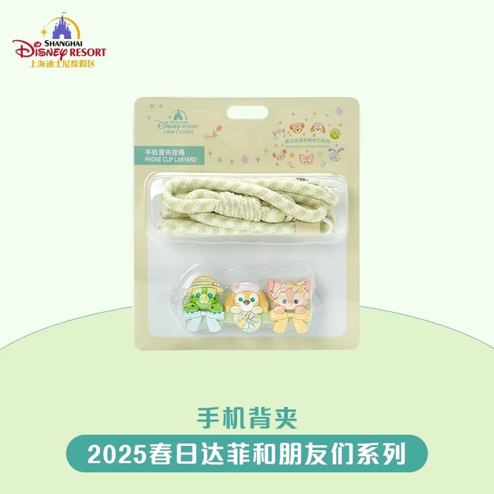 SHDL - Duffy & Friends Springtime 2025 Collection x LinaBell, CookieAnn & Olu Mel Phone Clip Lanyard