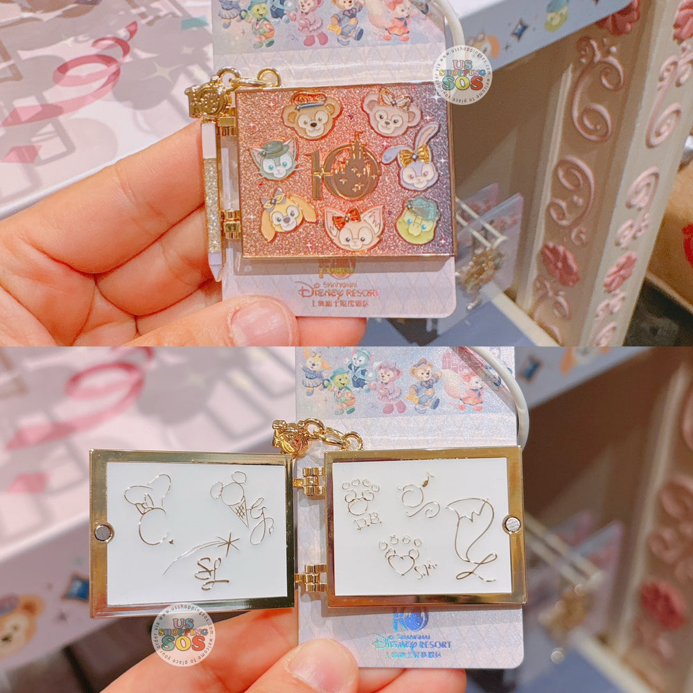 SHDL - 2026 Duffy & Friends 10th Birthday Celebration Collection x Duffy & Friends Signatures ‘Flip Open’ Pin Badge (Release Date: Mar 20, 2026)