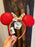 WDW - Epcot World Showcase Italy - Minnie Me Time 2025 - Minnie Red Synthetic Leather Pearl Ear Headband