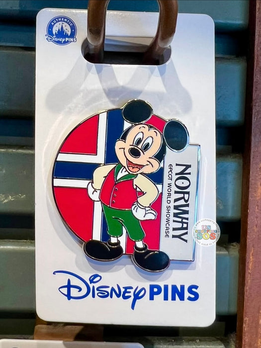 WDW - Epcot World Showcase 2026 - Mickey Norway Pin