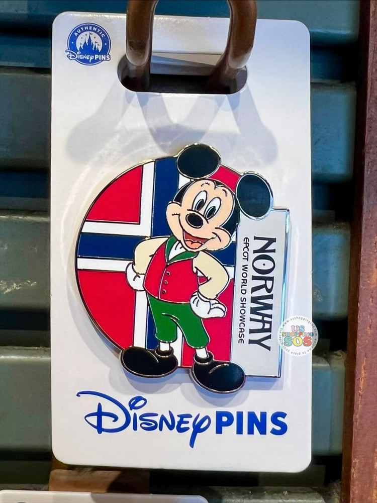 WDW - Epcot World Showcase 2026 - Mickey Norway Pin