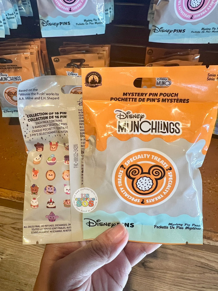 DLR/WDW - Mystery Collectible Pin Pack - Munchlings Series 4
