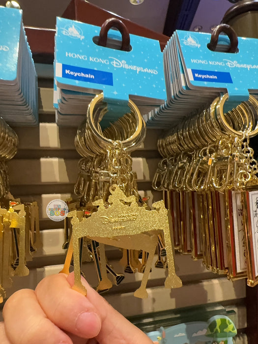 HKDL - Mickey Mouse Disneyland Park Entrance Shaped Keychain