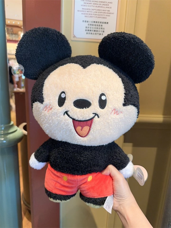 HKDL - Happy Days in Hong Kong Disneyland x Mickey Mouse Fluffy "Tatton" Plush Toy