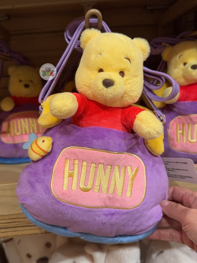 HKDL - 2026 Winnie the Pooh and Family Honey-Filled Adventure Collection x Winnie the Pooh Plushy Shoulder Bag