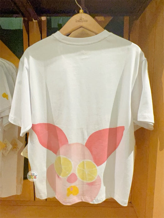 HKDL - Winnie the Pooh Lemon Honey Collection x Winnie the Pooh & Piglet 2 Sided T Shirt for Adults