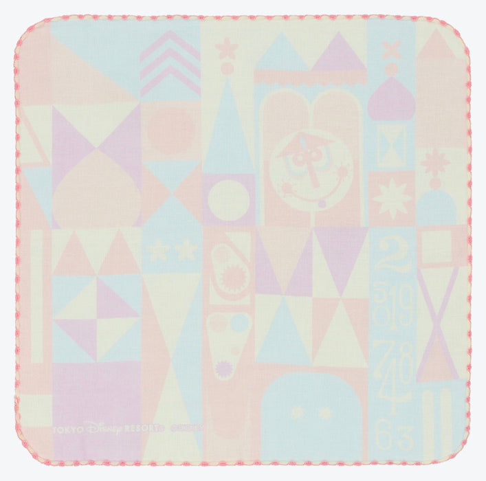 TDR - 2026 "It's Small World" Themed Mini Towels Set of 2 (Release Date: Oct 8, 2026)