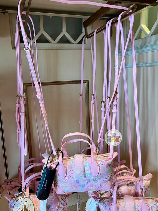 DLR/WDW - Stoney Clover Lane - It’s a Small World Pink Mini Crossbody Bag