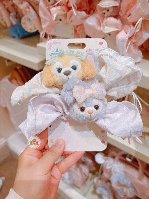 SHDL - 2026 Duffy & Friends Cherry Bakery Collection x CookieAnn & StellaLou Hair Scrunchies Set of 2