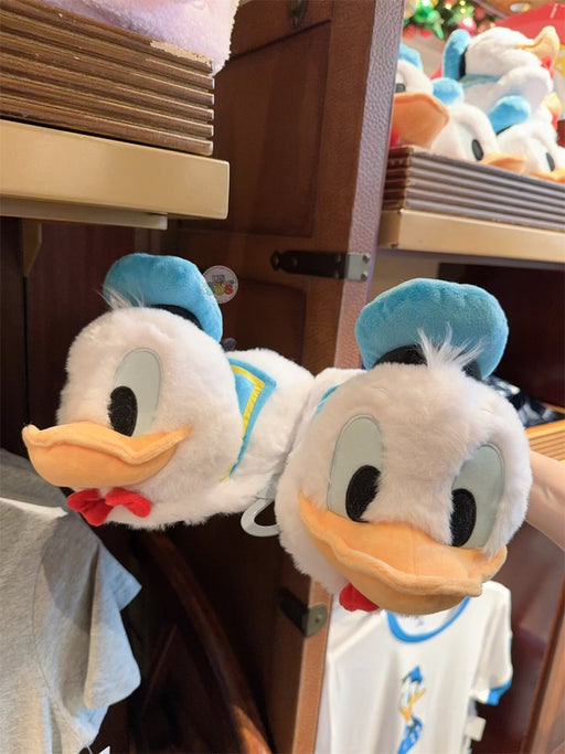 HKDL - Donald Duck Plushy Room Shoes for Adults