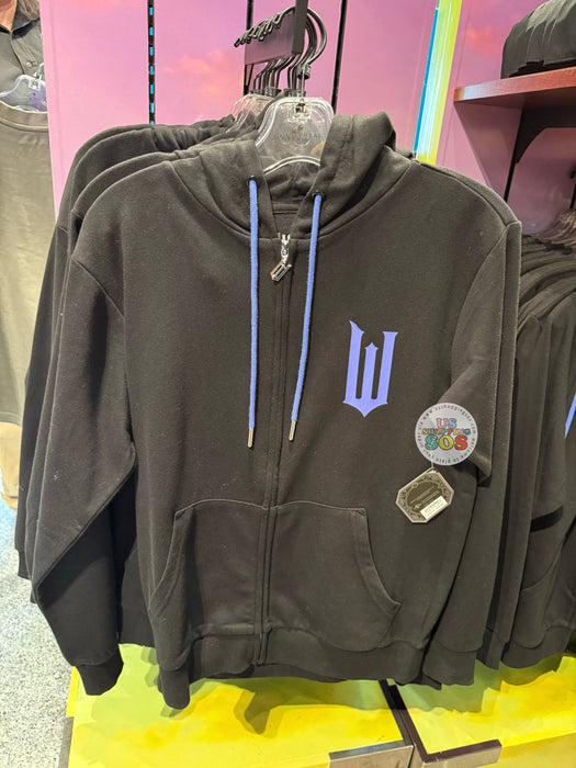 Universal Studios - Wicked: For Good - Elphaba and Galinda Black Hoodie Jacket (Adult)