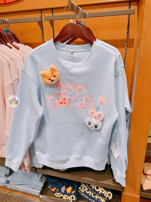 SHDL - Zootopia Wordings with Nick Wilde & Judy Hopps Sweatshirt for Adults
