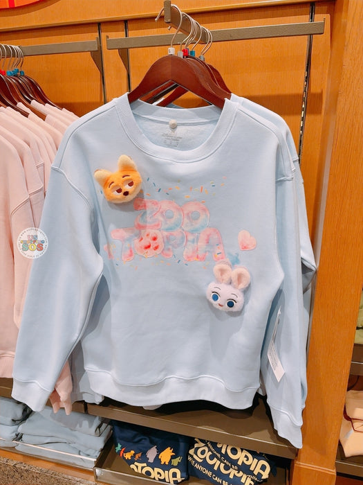 SHDL - Zootopia Wordings with Nick Wilde & Judy Hopps Sweatshirt for Adults