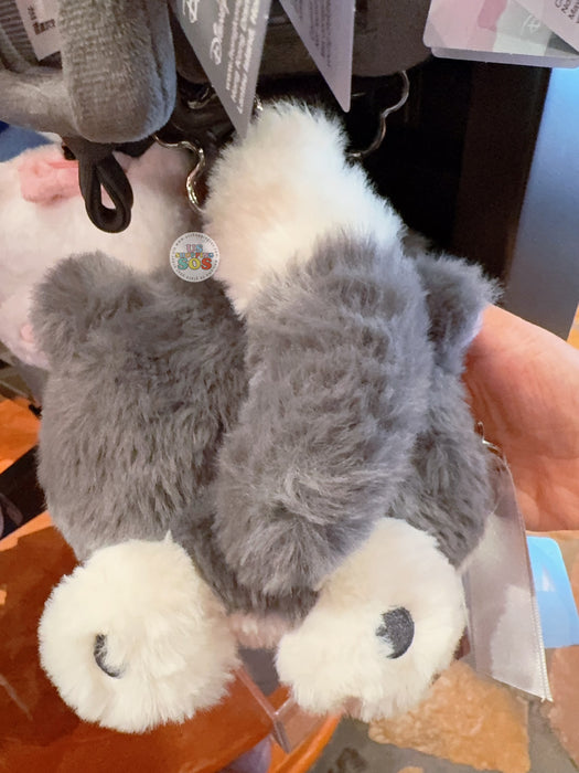 HKDL - Lucifer "Back" Plushy Card Holder with Retractable Reel & Keychain