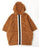 Japan Exclusive -Chip Face Embroidery Boa Fleece Poncho Hoodie For Adults